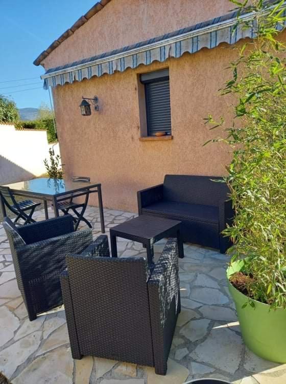 Studio Climatise Dans Villa Calme A 15Km De Cannes Peymeinade Екстер'єр фото